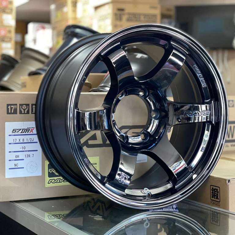 RAYS 57DRX 18インチ 8J ＋20 6H PCD 139.7 18×8.0J +20 6/139.7 グラムライツ 57DR-X (AXZ) レイズ 18インチ