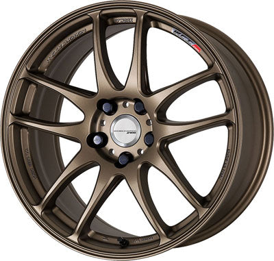 WORK EMOTION CR 18インチ ホイール Work Emotion CR Kiwami 18x9.5 +38 5x114.3 Matte Bronze – Jspec Wheels