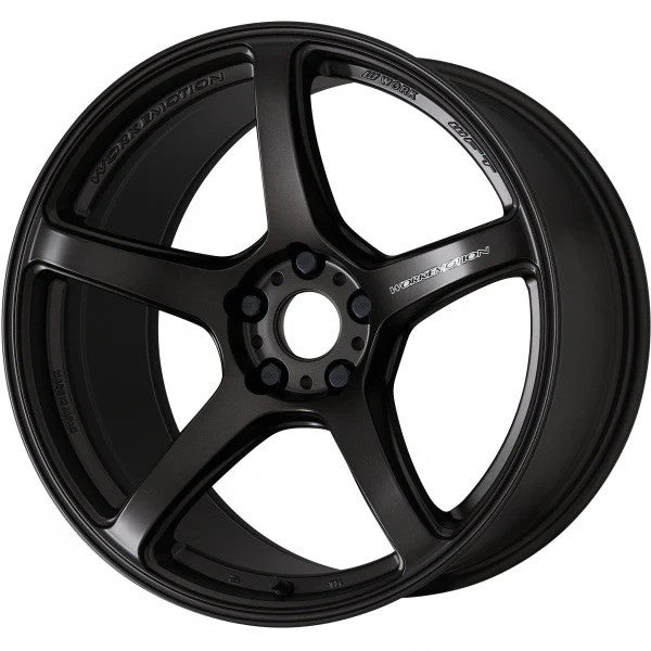 Work Emotion T5R 18x9.5 +38 5x114.3 Matte Graphite – Jspec Wheels