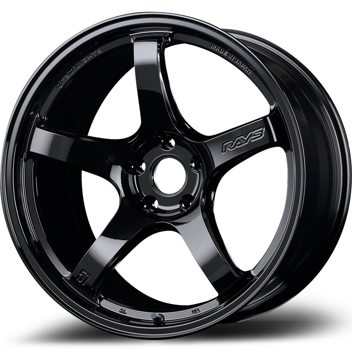 Gram Lights 57CR 19x9.5 +35 5x120 Glass Black Wheel