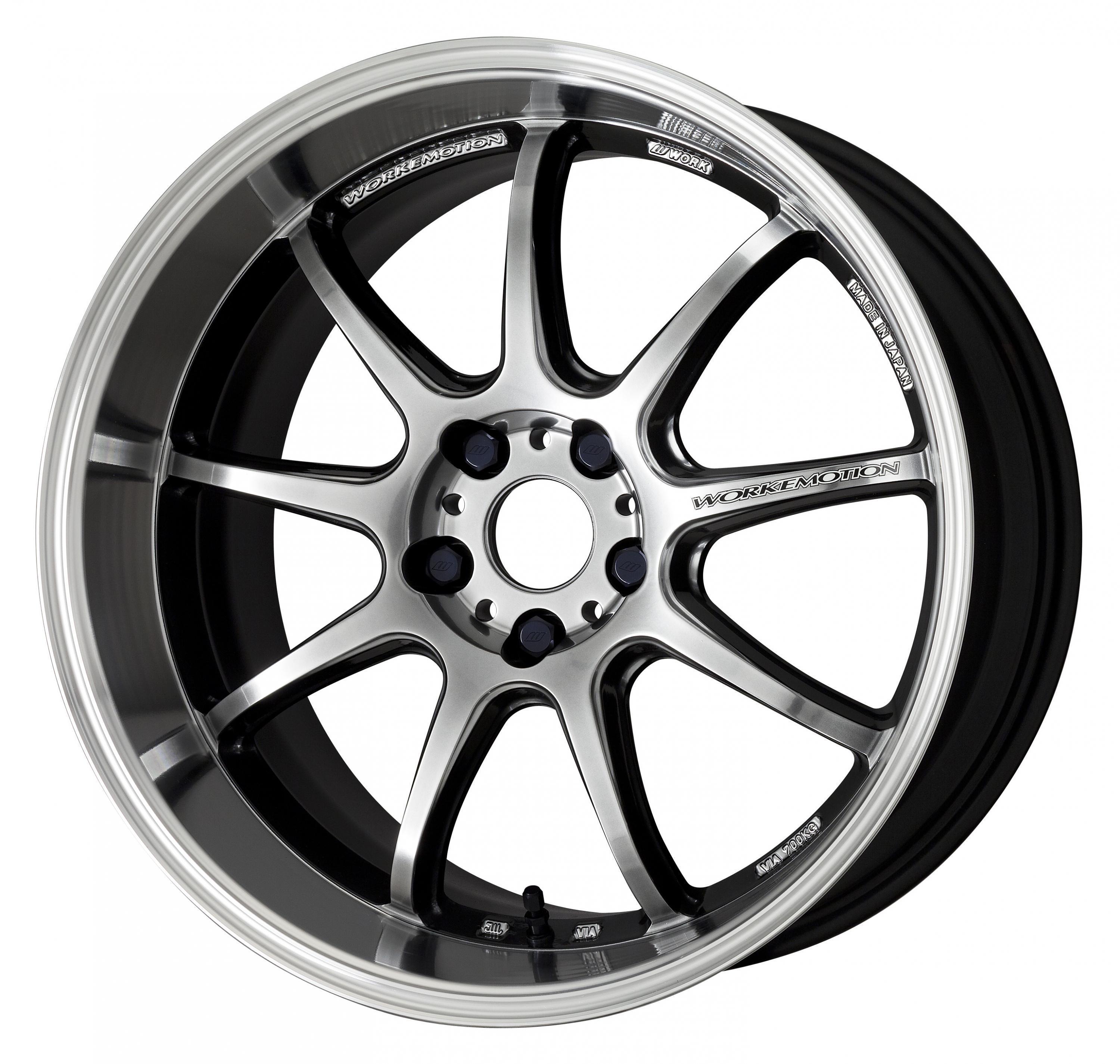 215/45/17 スタッドレスタイヤ付き　work emotion D9R Work Wheels Emotion D9R 18x9.5 5x114.3 +12 – Jspec Wheels