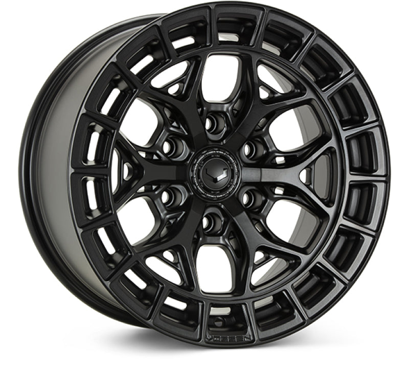 Vossen HFX-6 22x9.5 6x139.7 +20 106.1CB - Satin Black