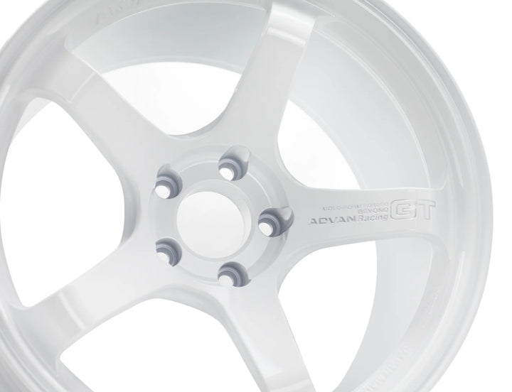 Advan Racing GT Beyond 18x9.5 +38 5x120 - Racing White