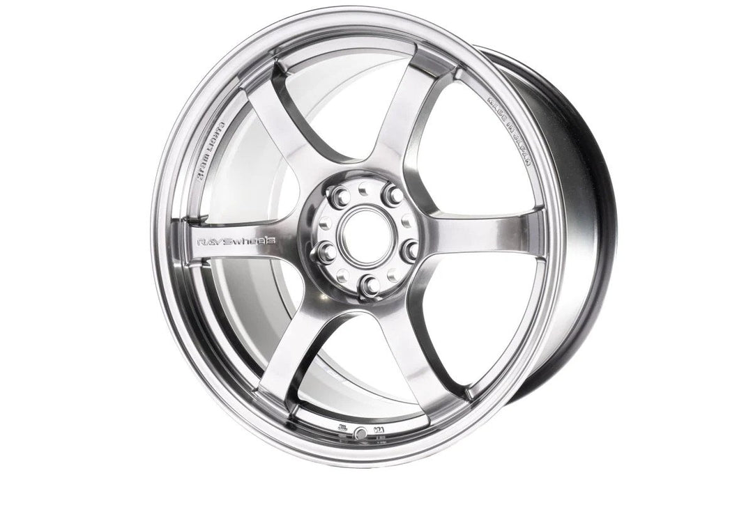 Rays Gram Lights 57DR 18x9.5 +38 5x120 - Grace Silver