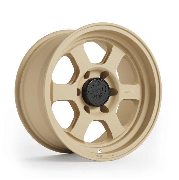 Blackhorn AR6 17x9 -12 6x139.7 106.1CB - Flat Dark Earth (FDE)