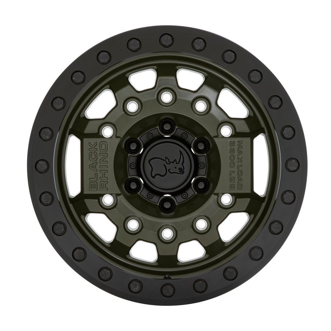 Black Rhino Avenger Beadlock Olive Drab Green w/ Black Hardware