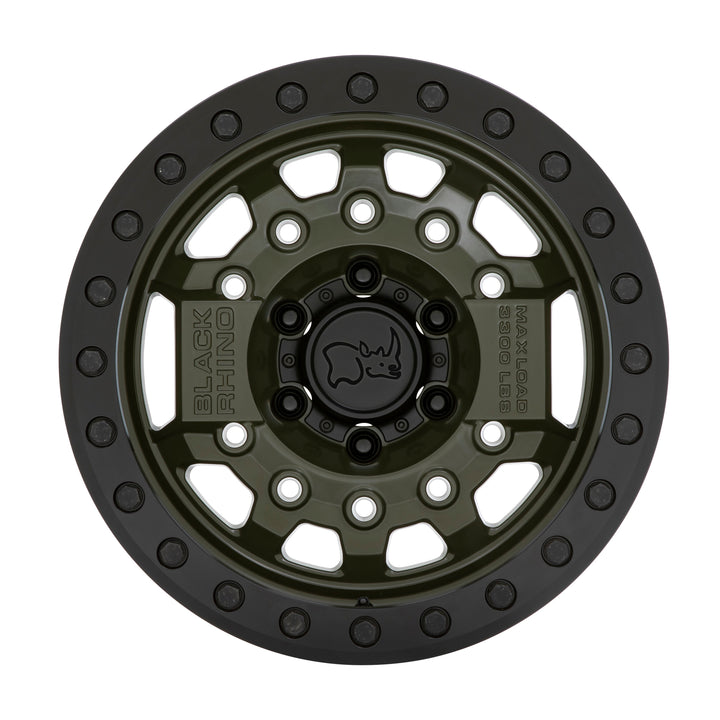 Black Rhino Avenger Beadlock Olive Drab Green w/ Black Hardware