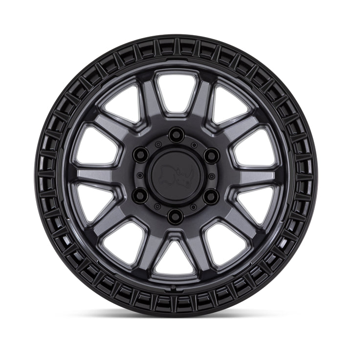 Black Rhino Calico Matte Gunmetal w/ Matte Black Lip
