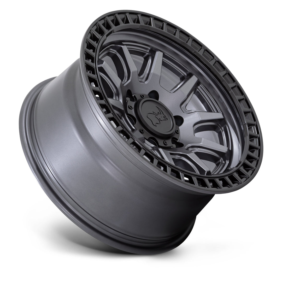 Black Rhino Calico Matte Gunmetal w/ Matte Black Lip