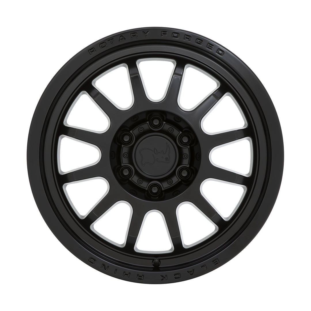 Black Rhino Flow Formed Rapid Matte Black