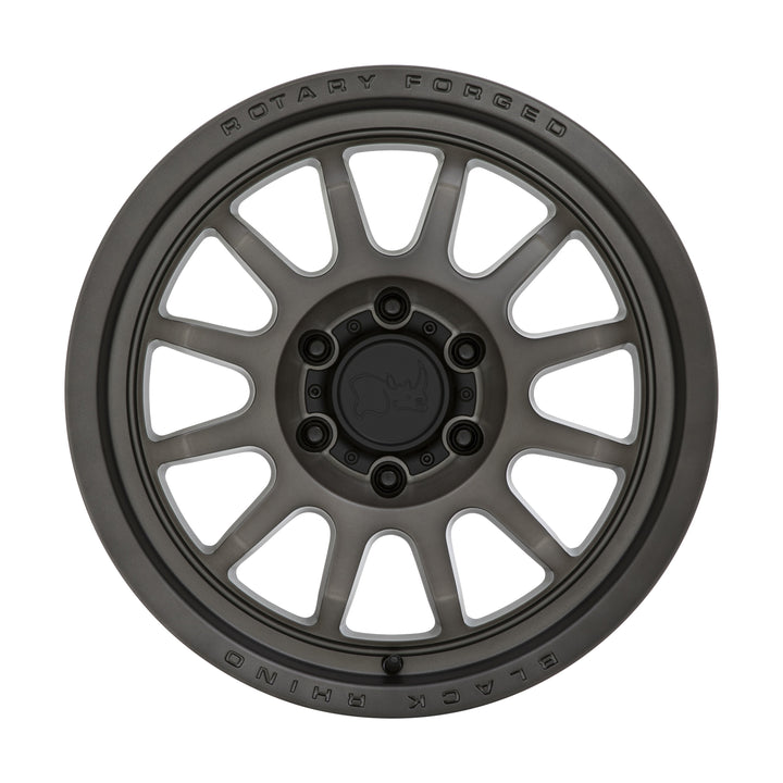Black Rhino Flow Formed Rapid Matte Brushed Gunmetal