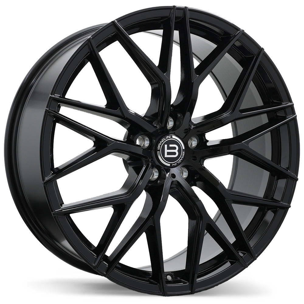 Braelin BR10 21x10 +40 5x108 57.1CB - Gloss Black