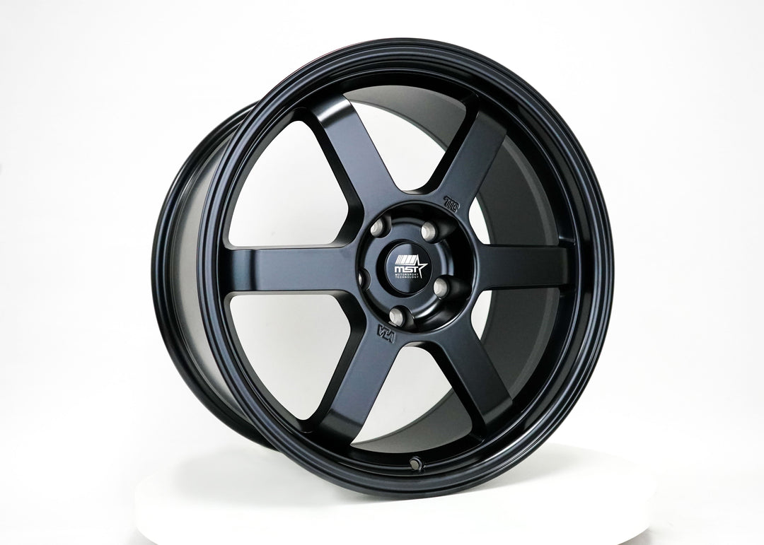 Time Attack - Matte Black - 18X9.5 5X114.3 Offset +40