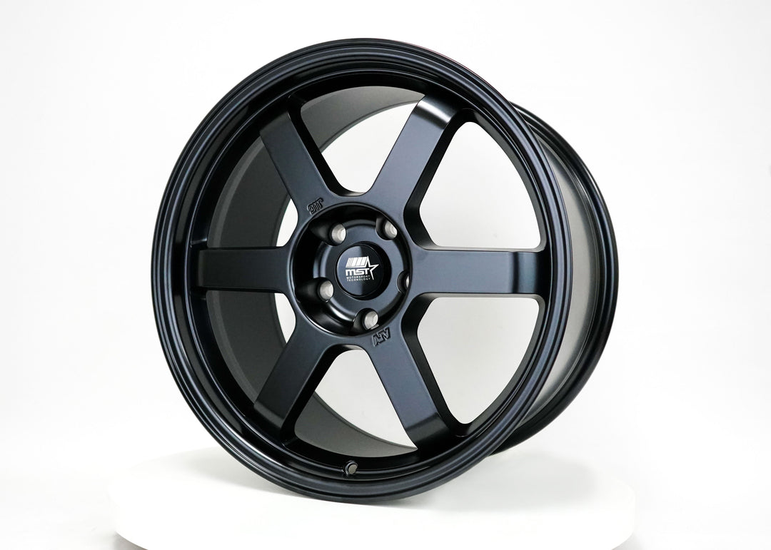Time Attack - Matte Black - 18X9.5 5X114.3 Offset +40
