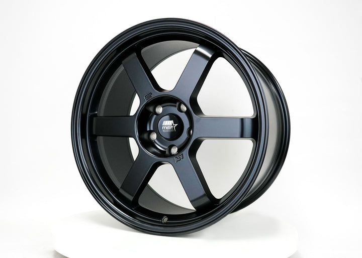 Time Attack - Matte Black - 18X9.5 5X114.3 Offset +40