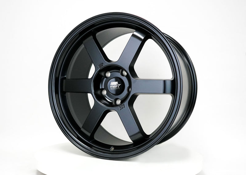 Time Attack - Matte Black - 18X9.5 5X114.3 Offset +40