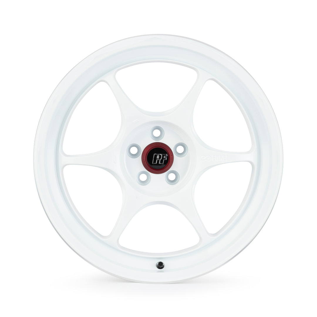 Enkei PF06 15x8 +35 4x100 67.1CB - Machined White