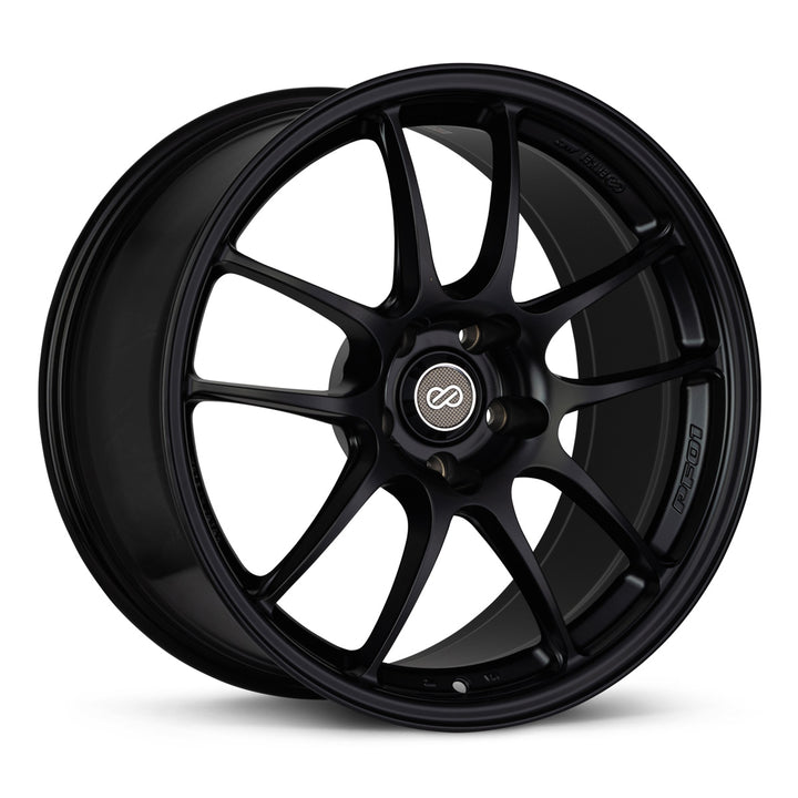 Enkei PF01 18x9.5 +45 5x114.3 75CB - Black