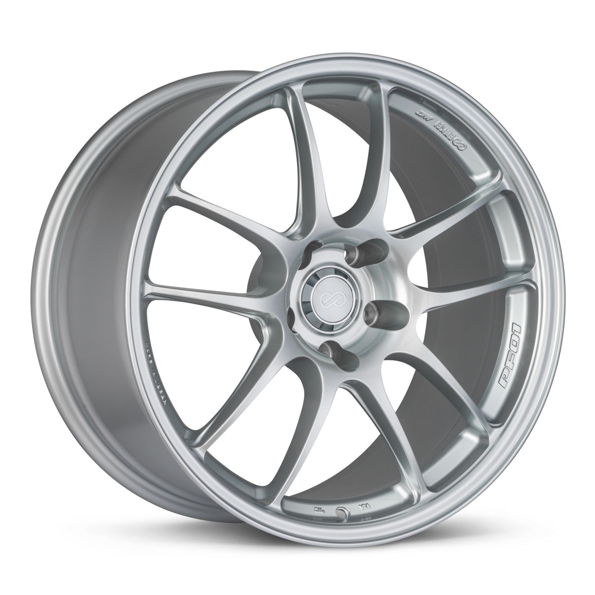 Enkei PF01 17x8 +50 5x114.3 75CB - Silver – Jspec Wheels