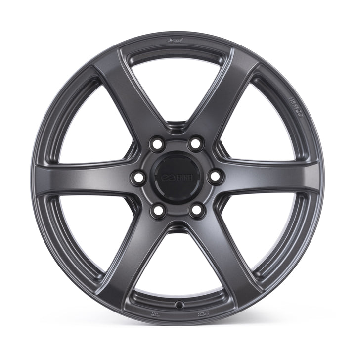 Enkei Cyclone 18x9 +0 6x139.7 106.1CB - Matte Gunmetal