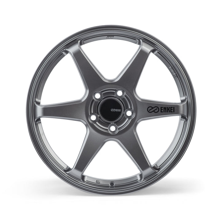 Enkei T6R 17x8 +40 5x114.3 72.6CB - Gloss Gunmetal