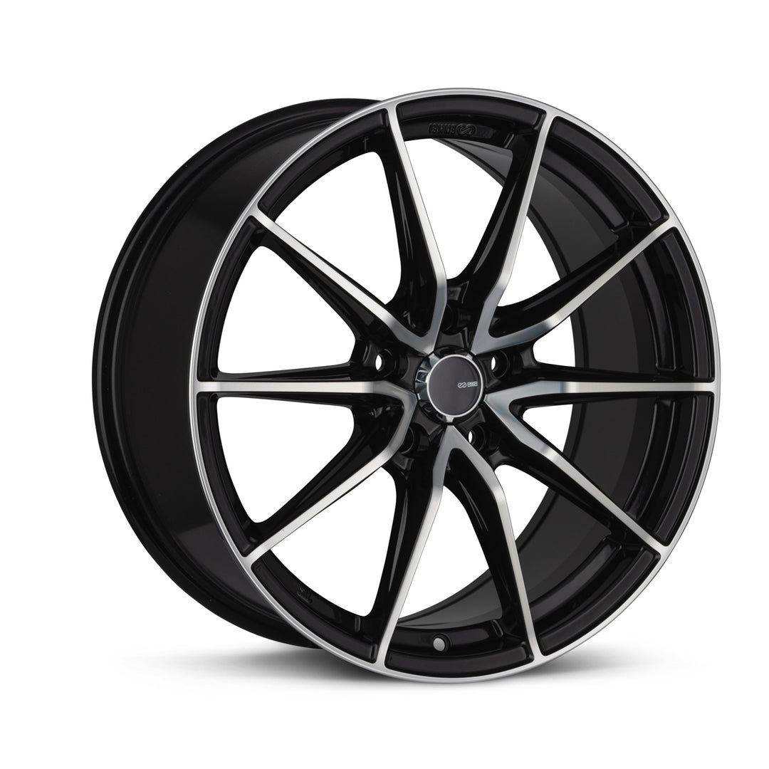 Enkei Draco 18x8 +35 5x114.3 72.6CB - Black Machined