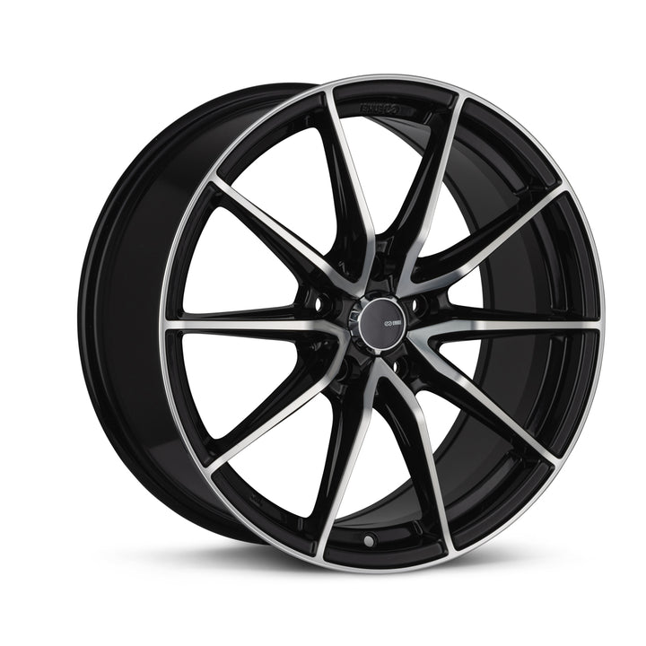 Enkei Draco 18x8 +35 5x114.3 72.6CB - Black Machined