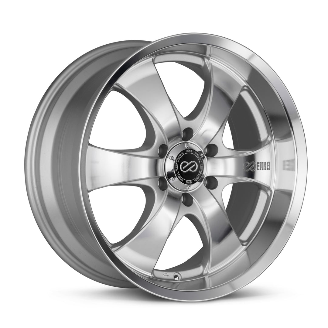 Enkei M6 20x9 +30 6x139.7 78CB - Silver Mach