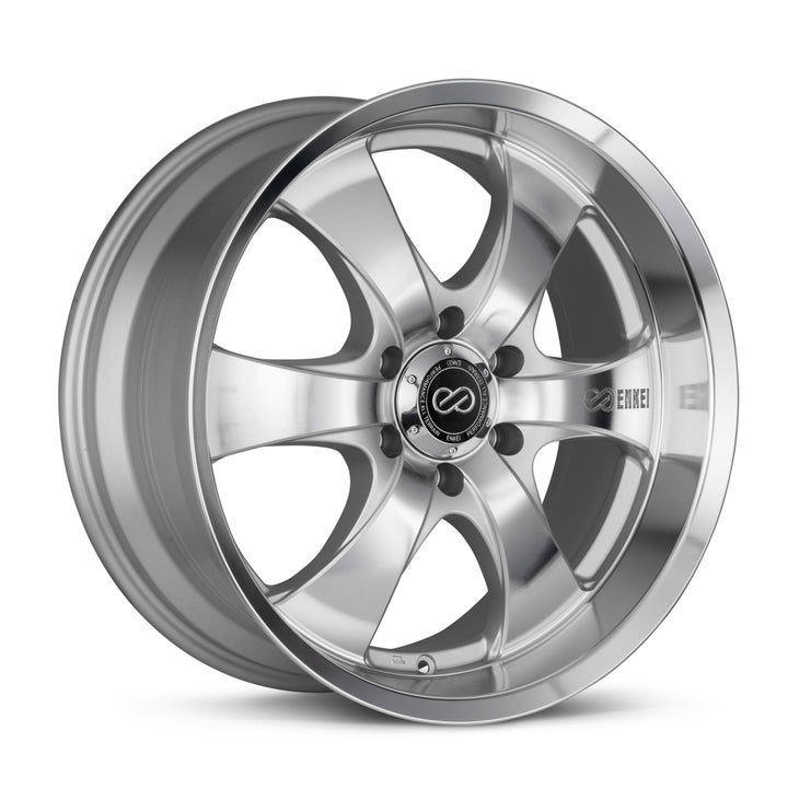 Enkei M6 20x9 +30 6x139.7 78CB - Silver Mach