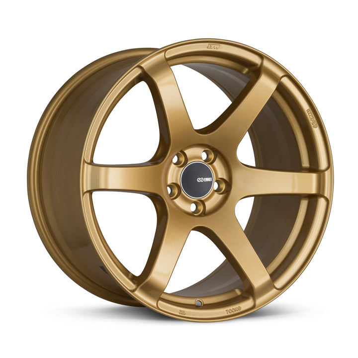 Enkei T6S 18x8 +45 5x100 72.6CB - Gold