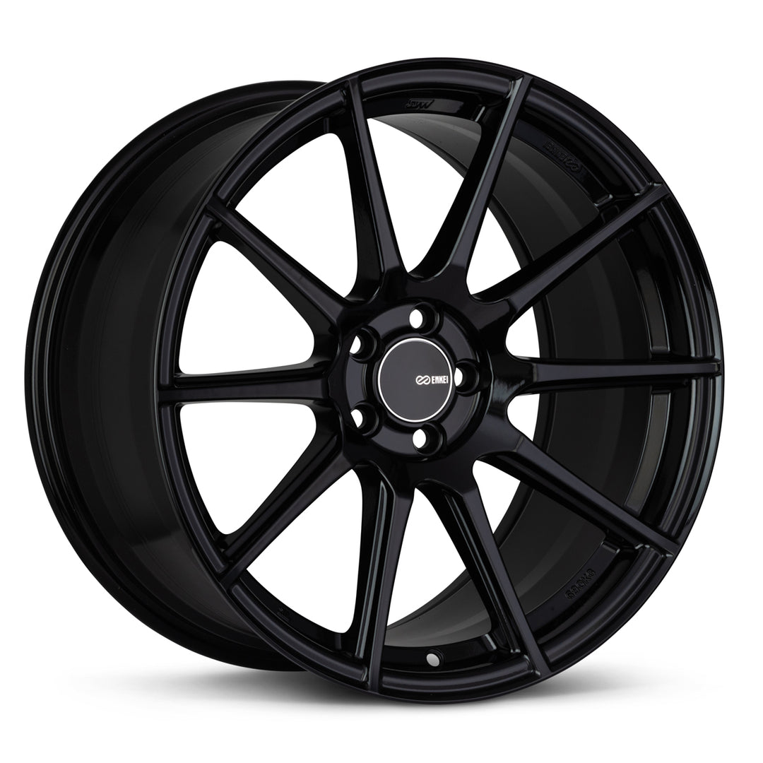 Enkei TS-10 18x8.5 +50 5x114.3 72.6CB - Gloss Black