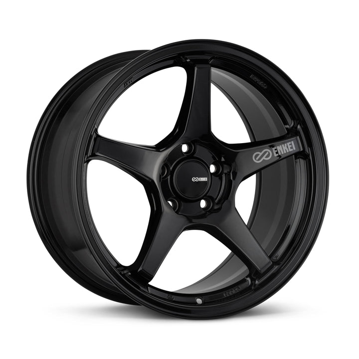Enkei TS-5 18x8 +45 5x100 72.6CB - Gloss Black