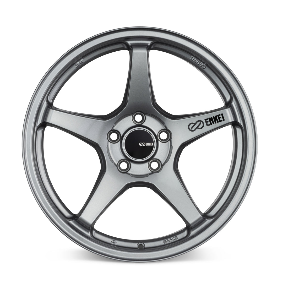 Enkei TS-5 17x8 +45 5x100 72.6CB - Storm Gray