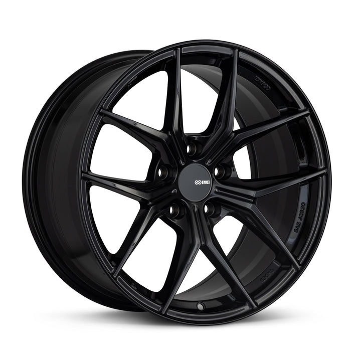Enkei TSR-X 18x8.5 +45 5x114.3 72.6CB - Gloss Black