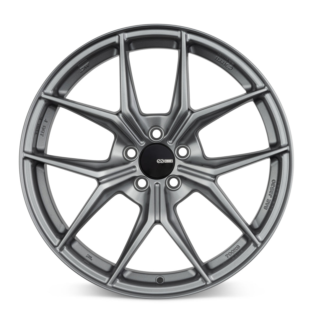Enkei TSR-X 18x8 +35 5x114.3 72.6CB - Storm Gray