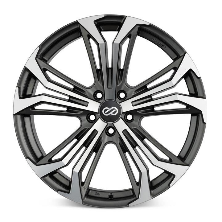 Enkei Vortex5 17x7.5 +40 5x114.3 72.6CB - Anthracite Machined