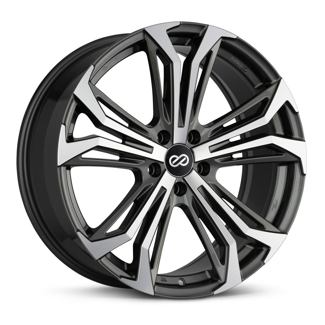 Enkei Vortex5 17x7.5 +40 5x114.3 72.6CB - Anthracite Machined