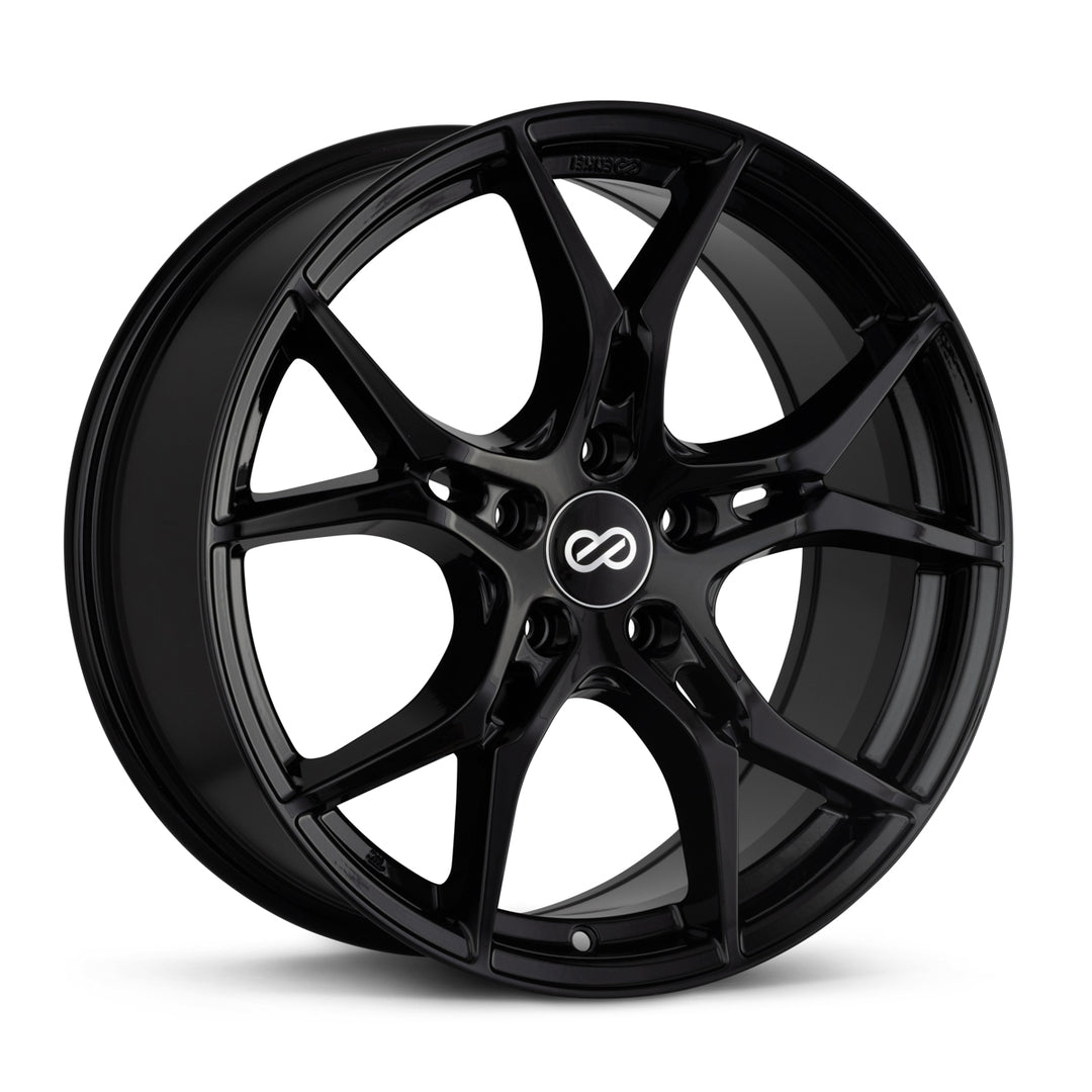 Enkei Vulcan 18x8 +35 5x114.3 72.6CB - Gloss Black
