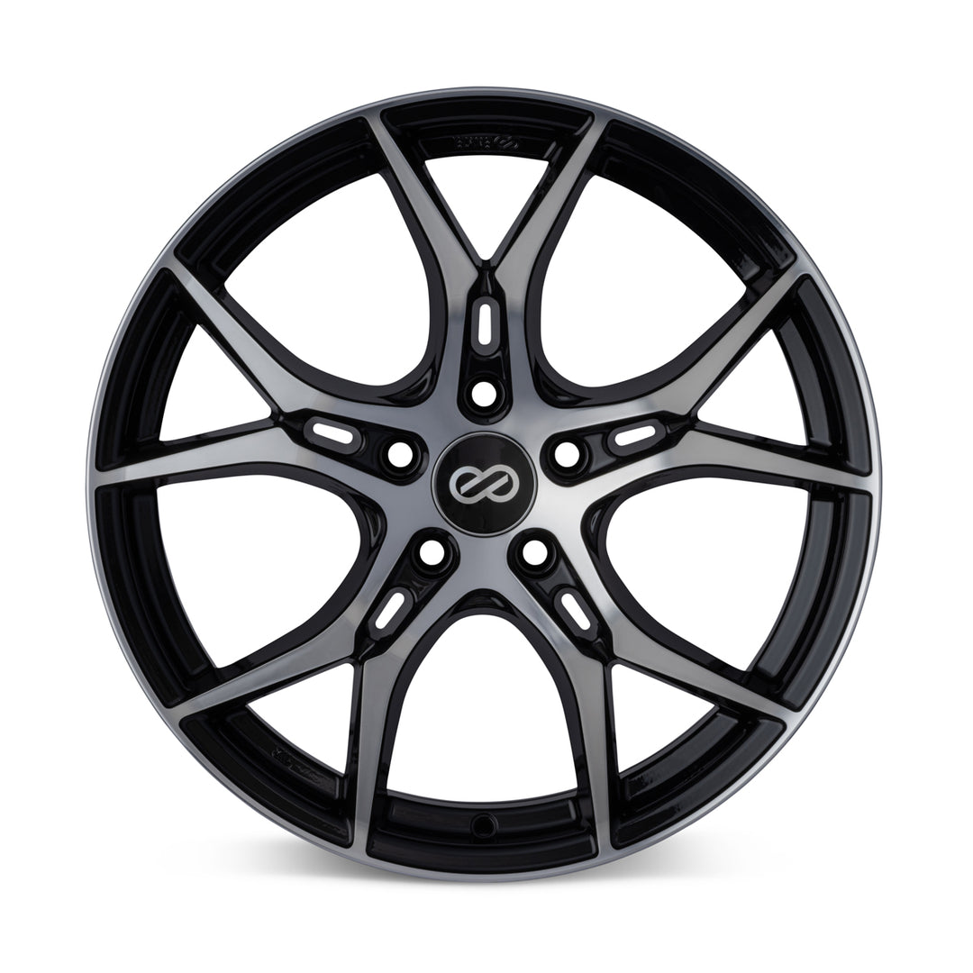 Enkei Vulcan 18x8 +45 5x100 72.6CB - Black Machined