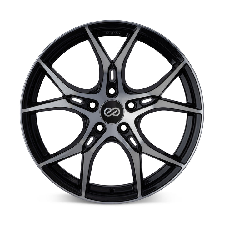Enkei Vulcan 18x8 +45 5x100 72.6CB - Black Machined