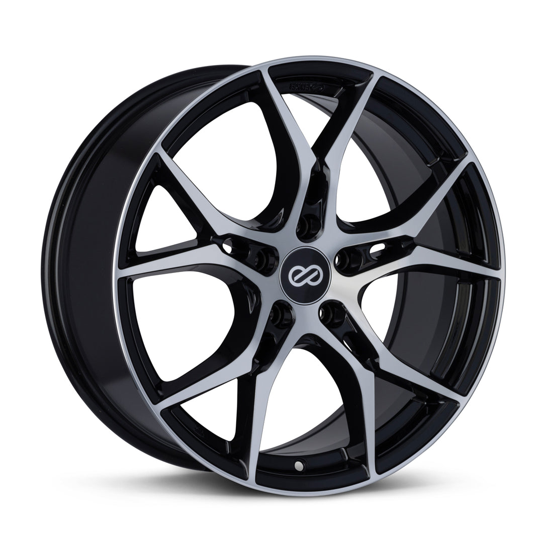Enkei Vulcan 17x7.5 +45 5x114.3 72.6CB - Black Machined