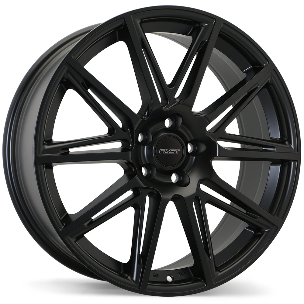 Fast Wheels Switch 19x8 +40 5x108 63.4CB - Satin Black