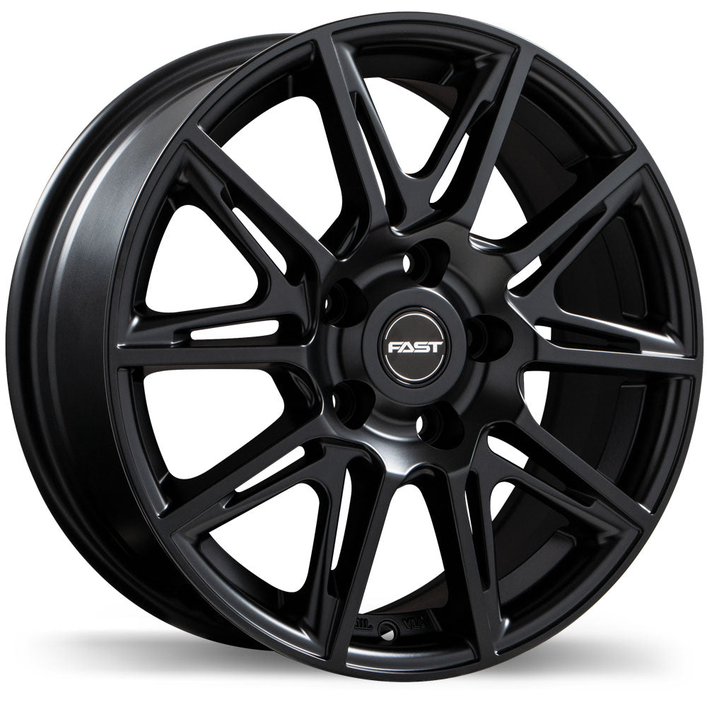 Fast Wheels Switch 16x6.5 +38 5x114.3 67.1CB - Satin Black