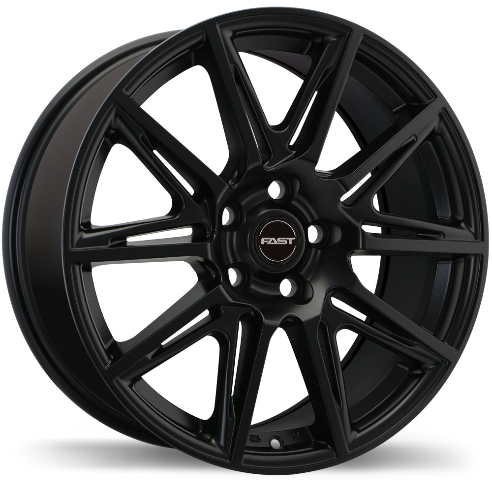 Fast Wheels Switch 18x8 +45 5x114.3 66.1CB - Satin Black