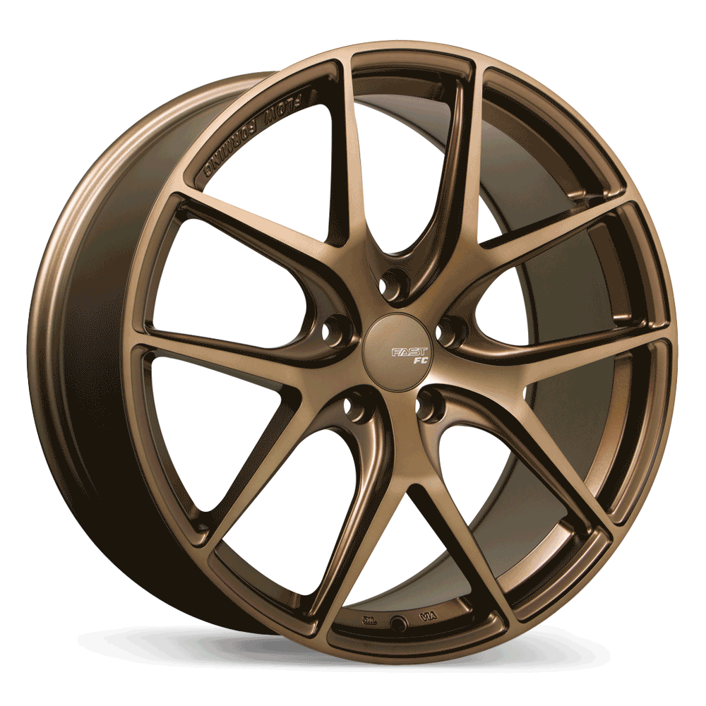 Fast Wheels FC04 18x9 +30 5x114.3 72.6CB - Matte Bronze