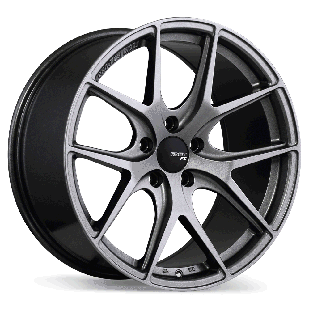 Fast Wheels FC04 19x8.5 +45 5x108 72.6CB - Titanium