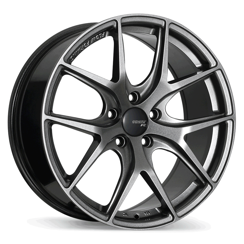 Fast Wheels FC04 18x8 +40 5x114.3 72.6CB - Titanium