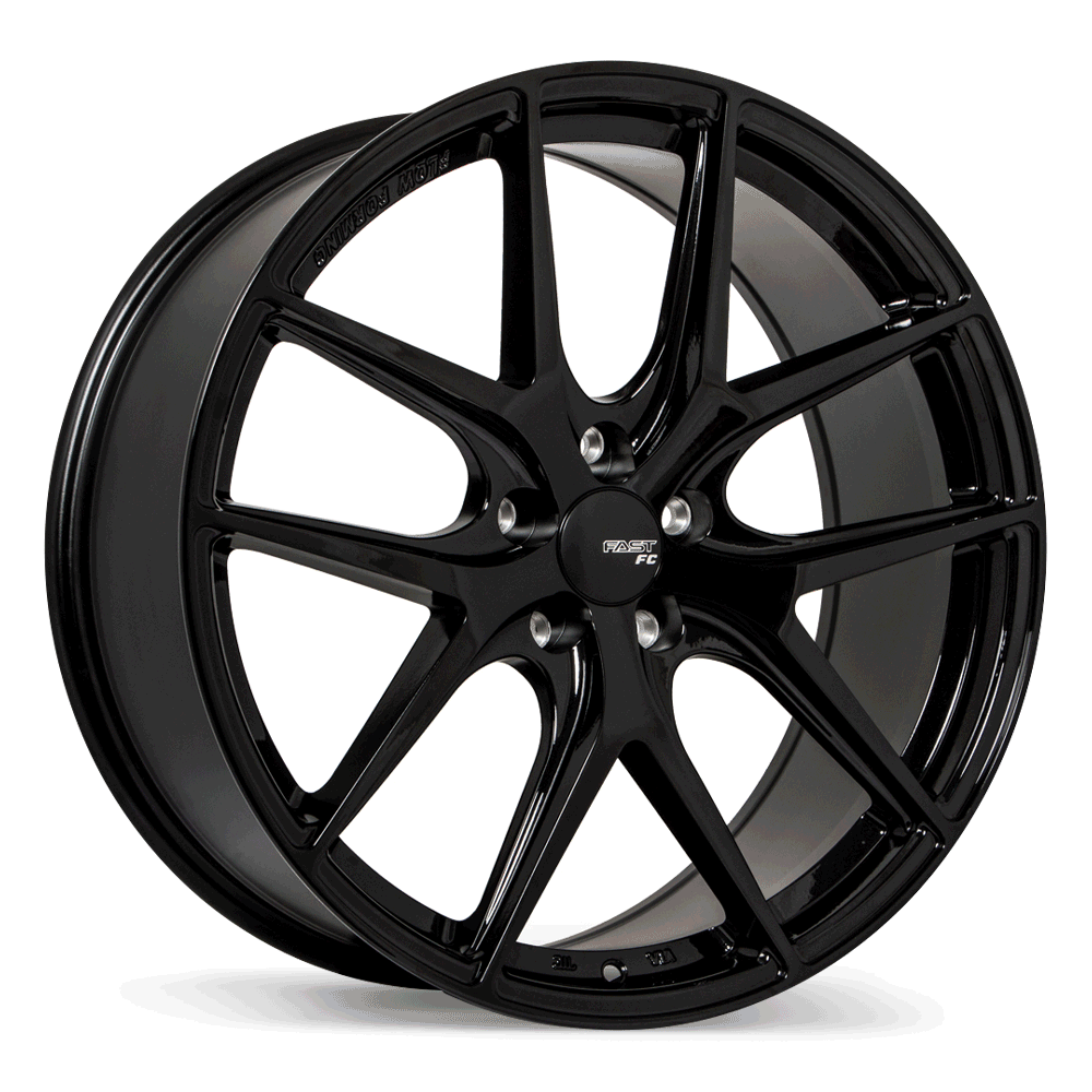 Fast Wheels FC04 18x9 +40 5x112 72.6CB - Metallic Black