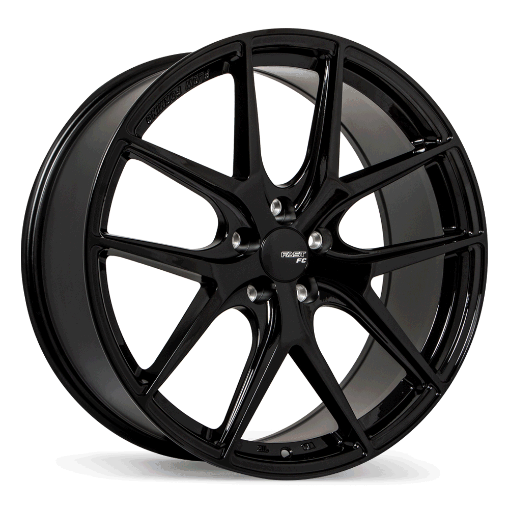 Fast Wheels FC04 18x8 +30 5x112 72.6CB - Metallic Black