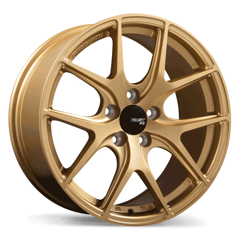 Fast Wheels FC04 17x8 +40 5x108 72.6CB - Gold